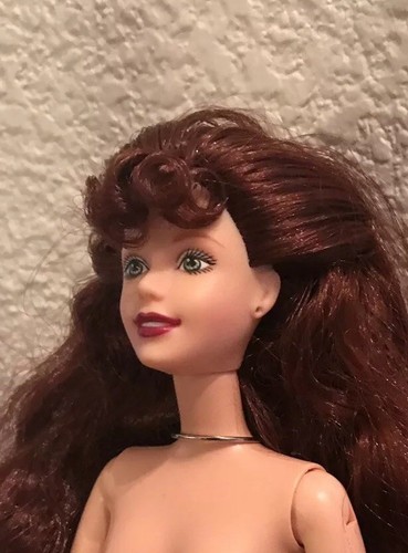barbie with brown hair and green eyes